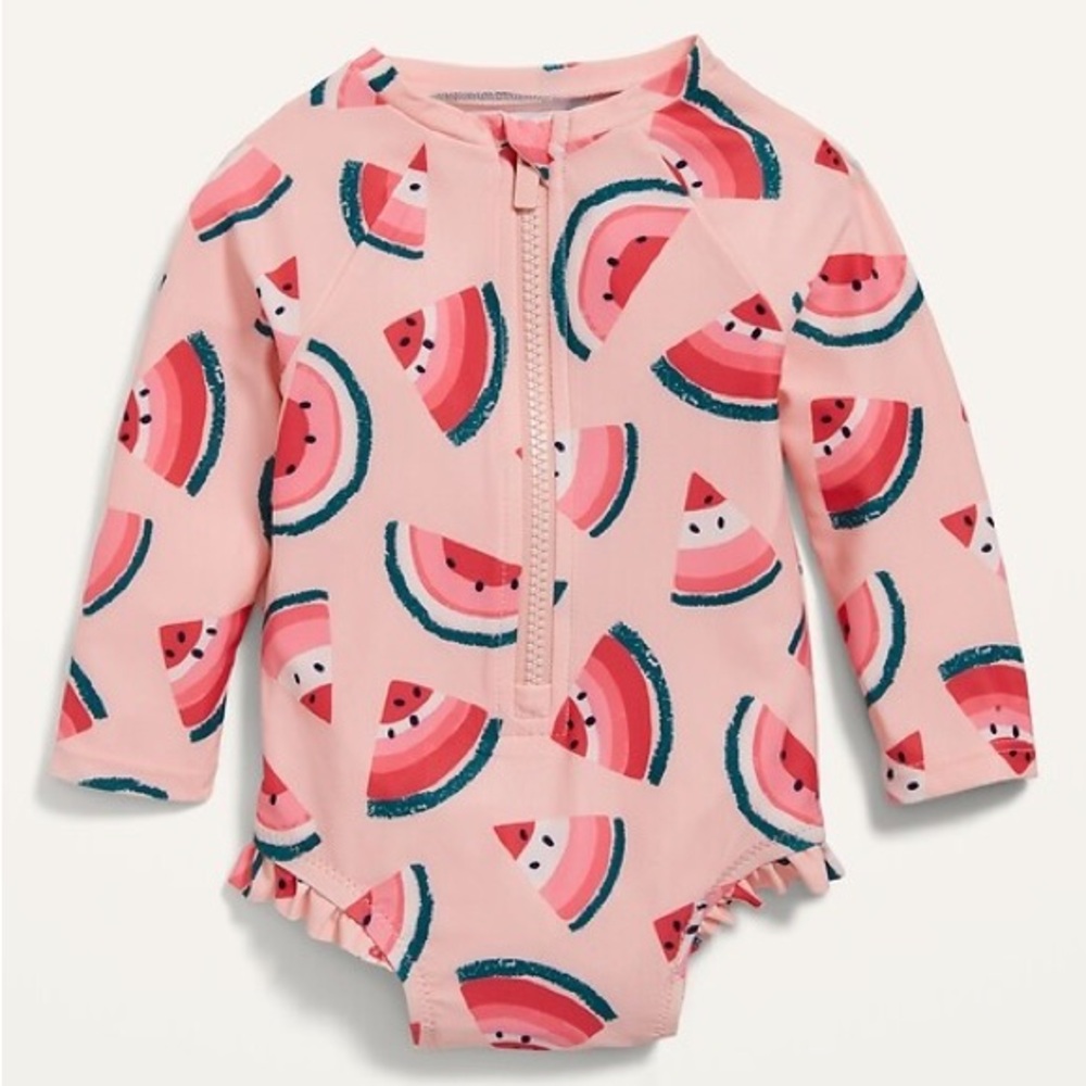 Old Navy Watermelon Print Kids Swimwear